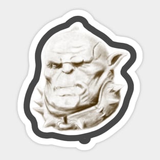 Ork head Sticker